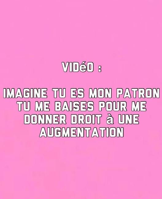 Anna.dx66 - Imagine tu esmon patron tu me baise pour me donner une augmentation - 2024-05-07.JPG Anna.dx66 - Imagine tu esmon patron tu me baise pour me donner une augmentation - 2024-05-07.JPG
