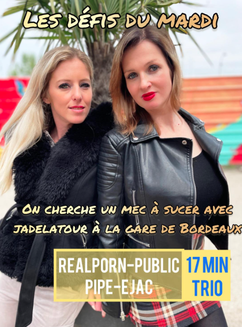 Aurbeaureal _ REALPORN _ On cherche un mec à sucer avec JADELATOUR a la gare de Bordeaux.png