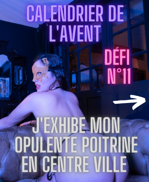 43_ Calendrier de L avent Jour 11 - Défis - J exhibe mon Opulente Poitrine au Centre Ville.PNG